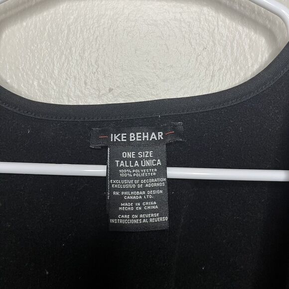 Ike Behar Plaid Fleece Wrap Open Cardigan Shawl Poncho Blanket Women One Size - Picture 2 of 7